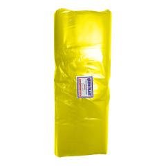 BOLSAS DE BASURA PARA HOSPITAL COLOR AMARILLO DE 35 LTS. 66 CM X 102 CM