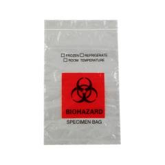 BOLSAS PARA TRANSPORTE DE MUESTRAS COLOR ROJO DE 13 CM X 13 CM